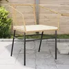 Image de vidaXL Chaises de jardin lot de 2 et coussins marron rotin siège de jardin siège dextérieur chaise dextérieur siège de 369101