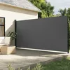 Image de vidaXL Auvent latéral rétractable anthracite 220x500 cm 4004488