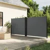 Image de vidaXL Auvent Latéral Rétractable Brise-vue de Jardin Écran de Protection Écran de Balcon Terrasse Arrière-cour 4004628
