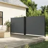 Image de vidaXL Auvent Latéral Rétractable Brise-vue de Jardin Écran de Protection Écran de Balcon Terrasse Arrière-cour 4004838