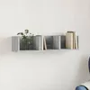 Image de vidaXL Armoire Murale Étagère Suspendue avec Rangement Meuble Flottant de Salon Salle de Séjour Moderne Sonoma Gris Bois 840439