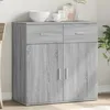 Image de vidaXL Buffet Armoire Latérale avec Tiroirs et Portes Meuble de Rangement Salon Salle de Séjour Intérieur Moderne Sonoma 840525