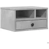 Image de Support dimprimante - vidaXL - 840607 - Bois dingénierie - Gris béton - 40x32x22 5 cm