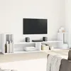 Image de vidaXL Meubles TV 2 pcs blanc 100x30x50 cm bois dingénierie 840793