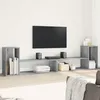 Image de vidaXL Meubles TV 2 pcs gris béton 100x30x50 cm bois dingénierie 840796