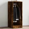 Image de vidaXL Garde-robe chêne fumé 48x41x102 cm bois dingénierie armoire de rangement organisateur de garde-robe armoire 840818