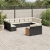 Image de Salon de jardin - vidaXL - 11 pcs - Résine tressée - Coussins amovibles - Conception modulaire