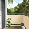 Image de vidaXL Écran dintimité de balcon crème 700x120 cm PVC rouleau de clôture bande de clôture écran de clôture dintimité 4005504