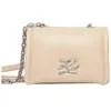 Image de Karl Lagerfeld K/Autograph - Petit sac rabat souple Ecru A1W30175