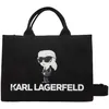 Image de Accesorio Karl Lagerfeld Modèle Ikon Karl Square Tote - Coleur Noir