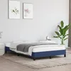 Image de vidaXL Cadre de lit sans matelas bleu 120x190 cm tissu 3269611