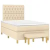 Image de vidaXL Sommier à Lattes de Lit avec Matelas Lit Rembourré Lit Double Lit Adulte de Chambre à Coucher Intérieur Moderne 3270430