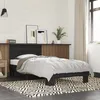 Image de vidaXL Cadre de lit sans matelas noir 90x200 cm 845742