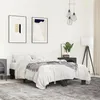 Image de vidaXL Cadre de lit sans matelas noir 140x200 cm 845857