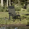 Image de vidaXL Chaise de pêche avec accoudoir pliable camouflage 4006417