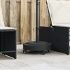 Image de Base de parasol avec roues pour mâts Ø38 48 mm 27 kg rond
