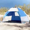 Image de vidaXL Tente de plage 2 personnes libération rapide imperméable tente tente de jardin abri dextérieur tente de camping 4005299