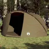 Image de vidaXL Tente de pêche 5 personnes vert olive imperméable tente de camping tente de jardin abri dextérieur abri de 4005320