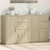 Image de vidaXL Buffets 2 pcs chêne sonoma 60x31x70 cm bois dingénierie 3276562