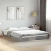 Image de vidaXL Cadre de lit sonoma gris 160x200 cm bois dingénierie meuble de chambre à coucher sommier lit de palette lit lit 842012