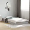 Image de vidaXL Cadre de lit sans matelas sonoma gris 100x200 cm 842061