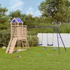 Image de vidaXL Aire de jeux dextérieur bois de pin massif ensemble de jeu ensemble de jeu en bois ensemble de terrain de jeu 3279073