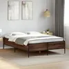 Image de vidaXL Cadre de lit sans matelas chêne marron 120x190 cm 3279821