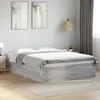Image de vidaXL Cadre de lit sans matelas sonoma gris 120x190 cm 3281047