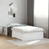 Image de vidaXL Cadre de lit avec tiroirs sans matelas blanc 90x190 cm 3280433