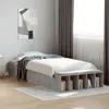 Image de vidaXL Cadre de lit gris béton 75x190 cm bois dingénierie lit lit simple lit de rangement sommier meubles de chambre 3280625