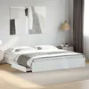 Image de vidaXL Cadre de lit avec tiroirs sans matelas blanc 180x200 cm 3280636