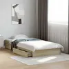 Image de vidaXL Cadre de lit avec tiroirs sans matelas chêne sonoma 75x190 cm 3280715