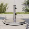 Image de Base de parasol - Rond - Acier inoxydable 304 - 25 kg - Compatible mâts Ø32/38/48 mm