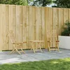 Image de vidaXL Chaises pliables de jardin lot de 2 43x54x88 cm bambou chaise pliable meuble dextérieur chaise à manger meuble 368039