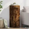 Image de vidaXL Buffet chêne fumé 30x425x93 cm bois dingénierie 846275