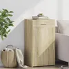 Image de vidaXL Buffet chêne sonoma 50x425x93 cm bois dingénierie armoire armoire latérale armoire de rangement armoire 846294