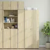 Image de vidaXL Armoire de rangement mince chêne sonoma 30x42 5x225 cm armoire de rangement de salle de bain unité de rangement de 3281261