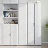 Image de vidaXL Buffet haut blanc 40x425x185 cm bois dingénierie 3281399