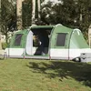 Image de vidaXL Tente de camping tunnel 4 personnes vert imperméable tente abri de camping abri de jardin tente de jardin abri 4009410
