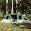 Image de vidaXL Tente familiale tunnel 6 personnes vert imperméable tente abri de camping abri de jardin tente de camping abri 4009416