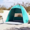Image de vidaXL Tente de plage 3 personnes vert imperméable tente tente de jardin abri extérieur tente de camping abri de 4009456