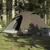 Image de vidaXL Tente de camping à dôme 4 personnes marron imperméable tente abri de camping abri de jardin tente de jardin abri 4009619