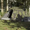 Image de vidaXL Tente de camping à dôme 4 personnes camouflage imperméable tente abri de camping abri de jardin tente de jardin 4009620