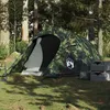 Image de vidaXL Tente de camping tunnel 2 personnes camouflage imperméable tente abri de camping abri de jardin tente de jardin 4009632
