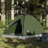 Image de vidaXL Tente de camping à dôme 4 personnes vert olive imperméable 4009636