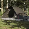 Image de vidaXL Tente de camping à dôme 2 personne marron imperméable tente abri de camping abri de jardin tente de jardin abri 4009640