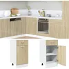 Image de vidaXL Armoire à tiroirs inférieure Lyon Chêne Sonoma 40 x 46 x 815 cm Bois dingénierie 847493
