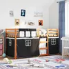 Image de vidaXL Lit superposé sans matelas 90x200 cm bois de pin massif 3283946