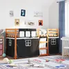 Image de vidaXL Lit superposé sans matelas 90x190 cm bois de pin massif 3283949