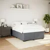 Image de vidaXL Cadre de lit sans matelas gris foncé 140x190 cm velours 3284632